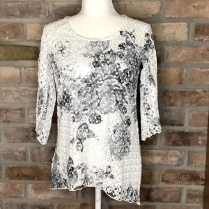 BRITTANY BLACK Crochet Overlay Top 27